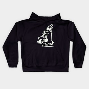 Skeleton Acroyoga Kids Hoodie